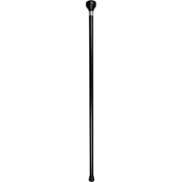 Royal Canes Air Force Knob Walking Stick With Black Beechwood Shaft and Pewter Collar