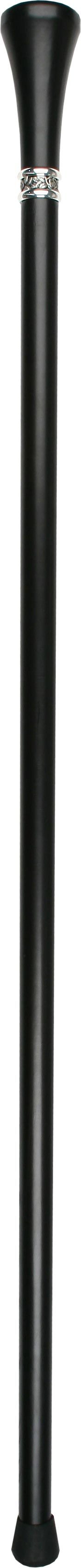 Royal Canes Polish Eagle Flat Top Walking Stick With Black Beechwood Shaft and Pewter Collar