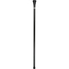 Royal Canes POW-MIA Flat Top Walking Stick With Black Beechwood Shaft and Pewter Collar