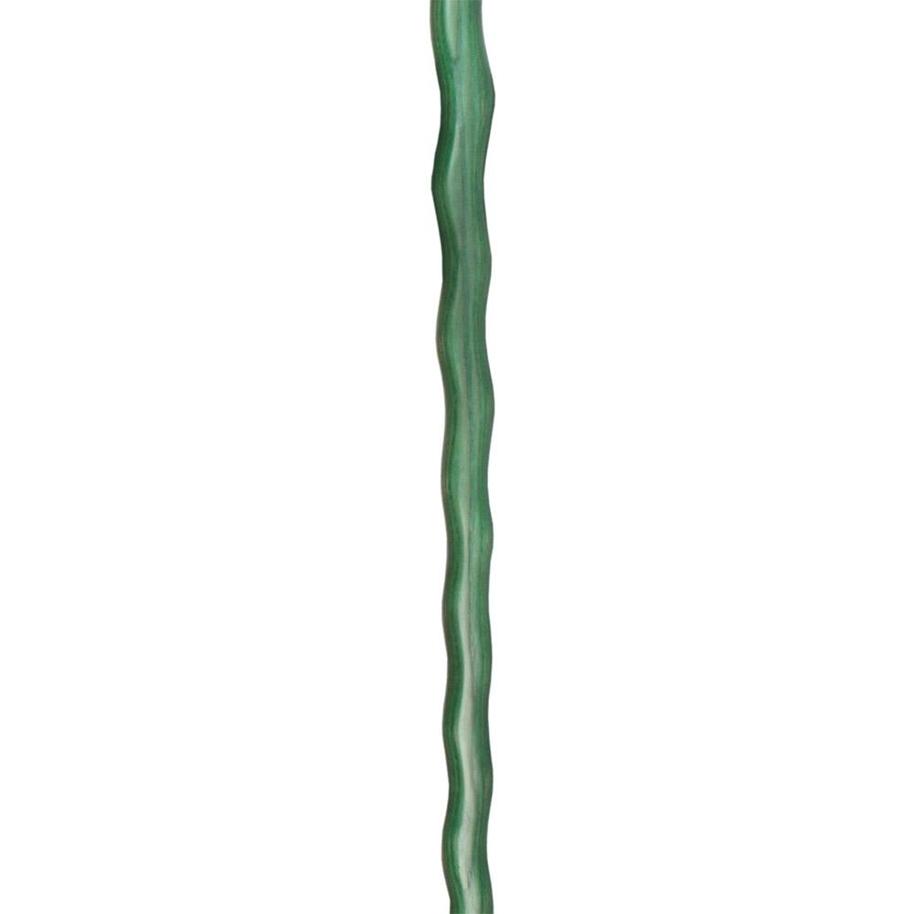 Royal Canes Shamrock Engraved - Green Ash Riverbend Hiking Staff