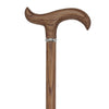 Royal Canes Nuevo Form Handle Walking Cane with Oak with Silver Collar