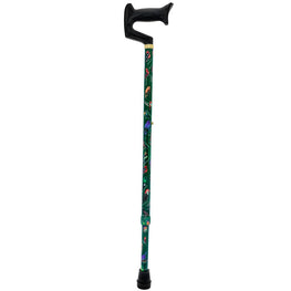 Royal Canes American Songbird Adjustable Orthopedic Handle Walking Cane With Brass Collar