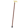 Royal Canes Lemon Ice Derby Walking Cane With Genuine Rosewood Shaft and Silver Collar