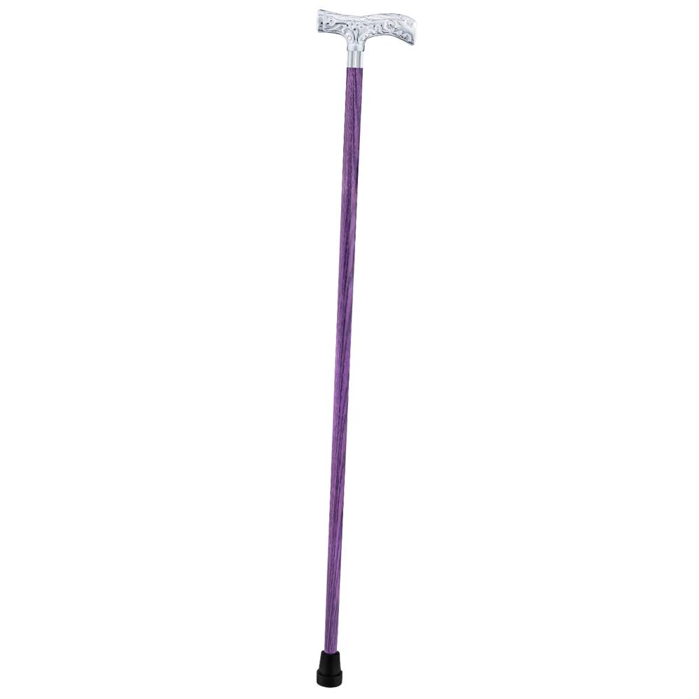 Royal Canes Joker Inspired Chrome Plated T Shape Handle Walking Cane
