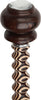 Royal Canes Rhinestone Knob Walking Stick With Pine Inlaid Wenge Wood Shaft and Silver Collar