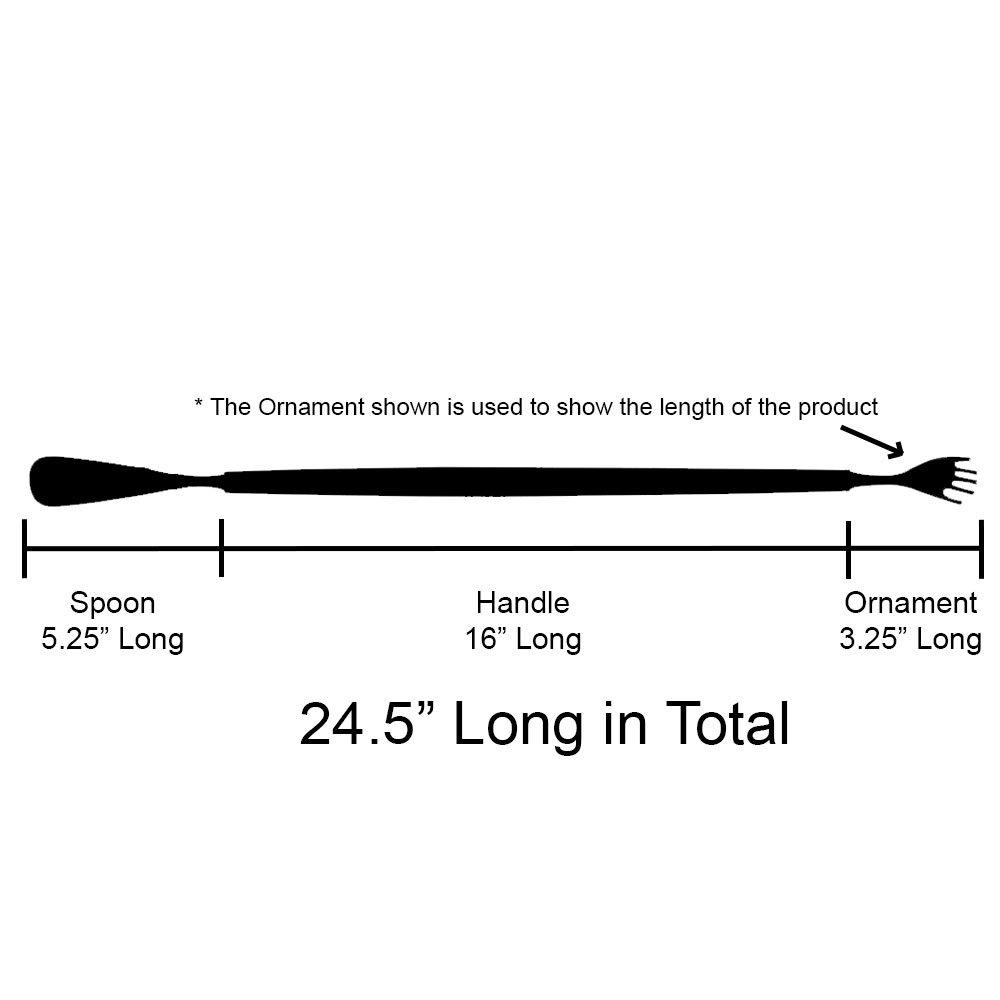 Royal Canes Blue Ash Shoe Horn w/ Back Scratcher