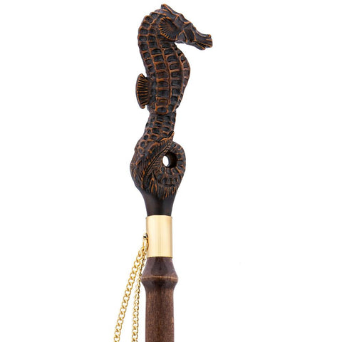 Royal Canes Seahorse Shoe Horn w/ 18K Gold-Plated Fittings