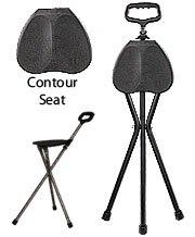 Royal Canes Seat Cane Black with Contour Seat