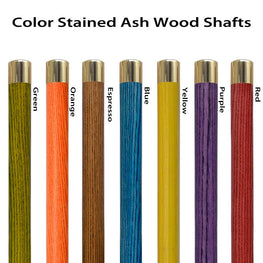 Royal Canes Burst of Flames Smokey Orange Round Knob Cane w/ Custom Color Ash Shaft & Collar