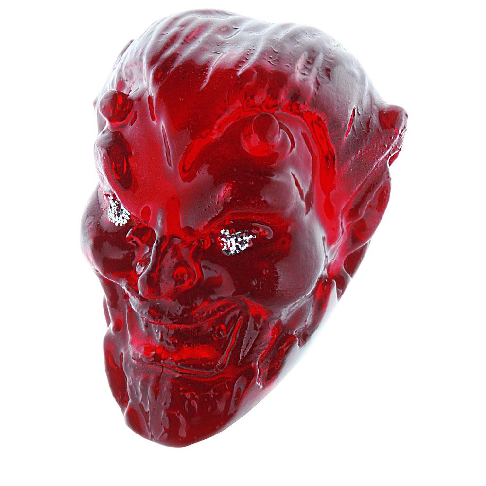Royal Canes Sinister Red Devil Knob Cane w/ Custom Color Ash Shaft & Collar