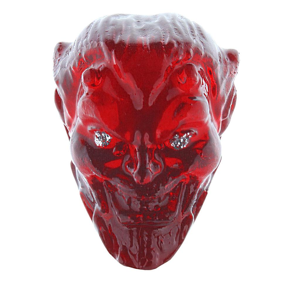 Royal Canes Sinister Red Devil Knob Cane w/ Custom Color Ash Shaft & Collar