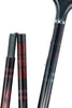 Royal Canes Carbon Fiber Plaid Derby Walking Cane With Folding Adjustable Carbon Fiber Shaft