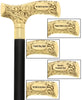 Royal Canes Father's Day Engraved Fritz Handle Walking Cane