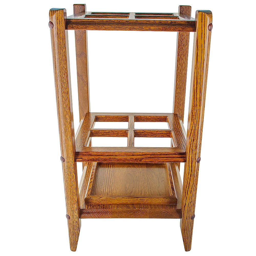 Royal Canes Genuine Oak Wood Cane Stand