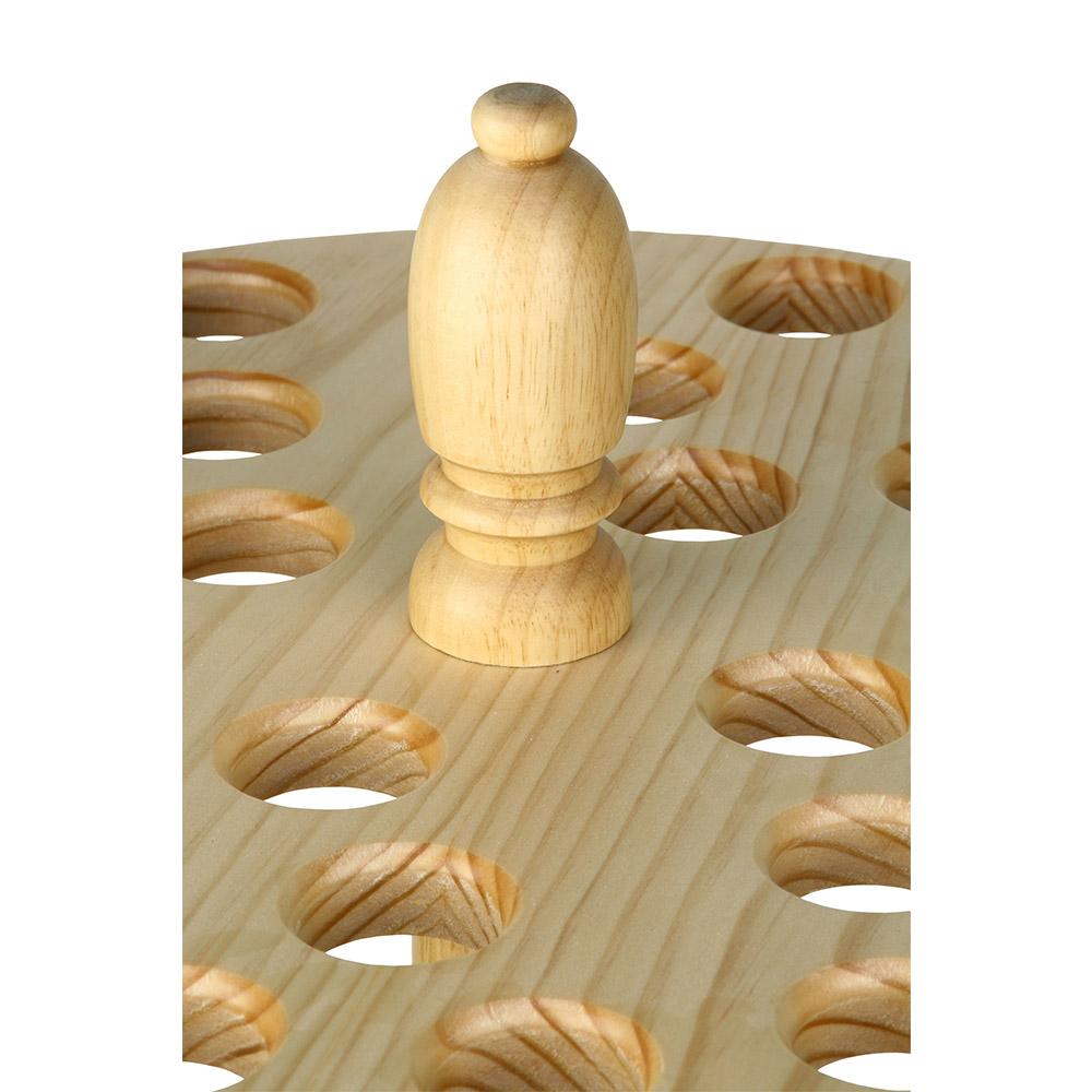 Royal Canes Round Walking Cane Stand- Pine Wood
