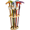 Royal Canes Shell Walking Cane Stand - Pine Wood