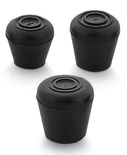 Royal Canes Low Profile Black Rubber Cane Tips