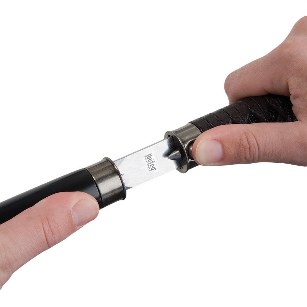 Ikazuchi Ball Tip Sword Cane 1045 Carbon Fashionable Canes