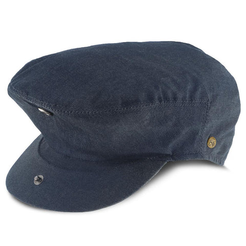 Walrus Hats Ivy Blueprint - Walrus Hats Navy Cotton Ivy Cap