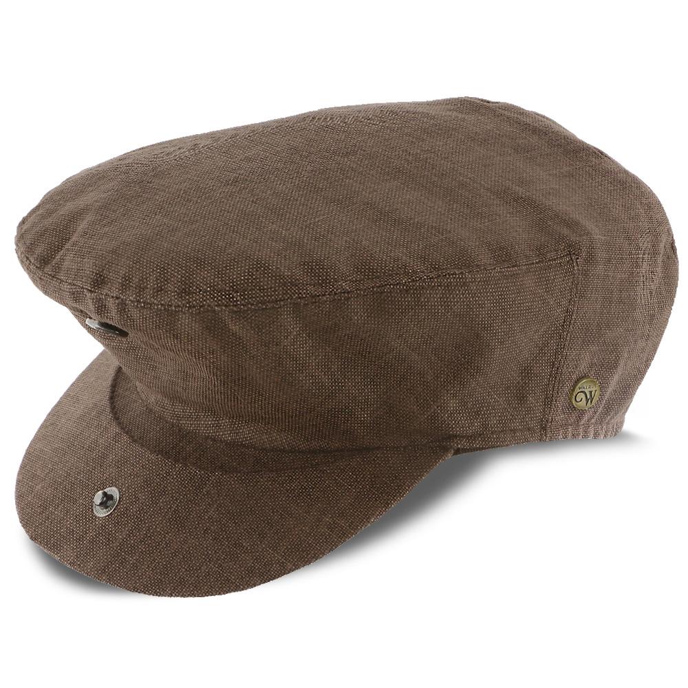 Walrus Hats Ivy Downtown - Walrus Hats Mocha Linen/Cotton Blend Ivy Cap