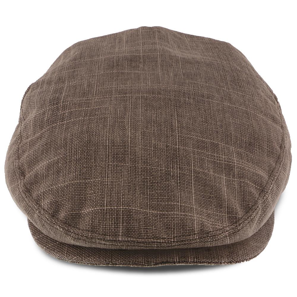 Walrus Hats Ivy Downtown - Walrus Hats Mocha Linen/Cotton Blend Ivy Cap