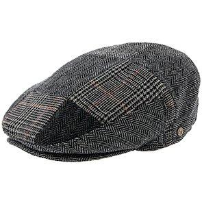 Tribeca - Walrus Hats Grey Tweed Patchwork Ivy Cap