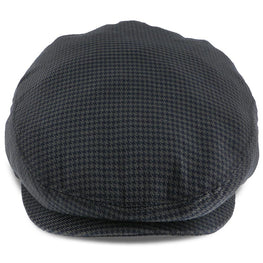 Walrus Hats Ivy The Blazer - Walrus Hats Navy/Green Houndstooth Polyester Ivy Cap