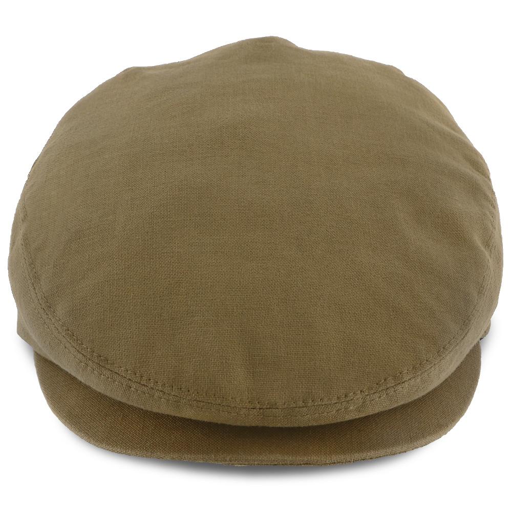 Walrus Hats Ivy The Sportsman - Walrus Hats Tan Linen Ivy Cap