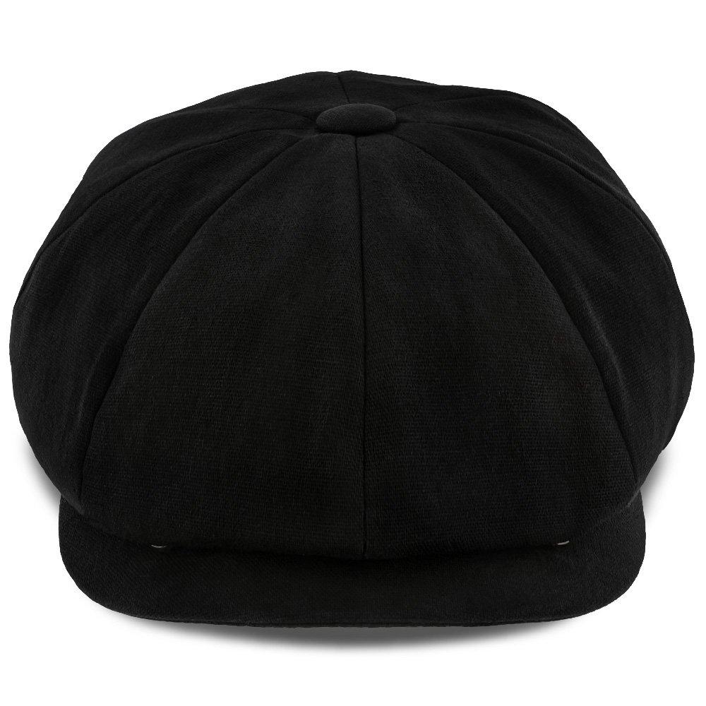 Walrus Hats Newsboy Beckham - Walrus Hats Tan Cotton 8 Panel Newsboy Cap
