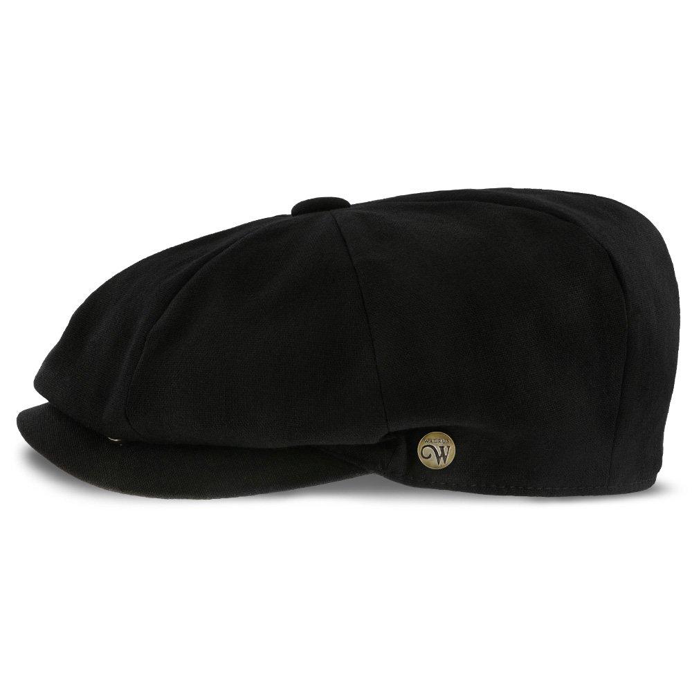 Walrus Hats Newsboy Beckham - Walrus Hats Tan Cotton 8 Panel Newsboy Cap