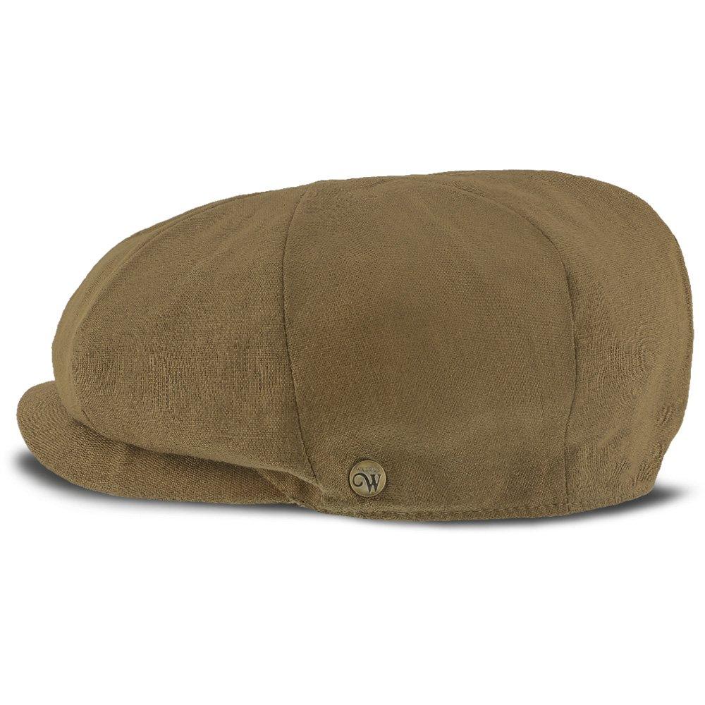 Walrus Hats Newsboy Hampton - Walrus Hats Sand Linen 8 Panel Newsboy Cap