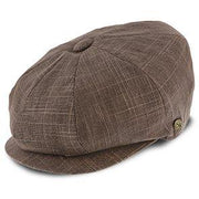 Walrus Hats Newsboy Regal - Walrus Hats Linen/Cotton 8 Panel Newsboy Cap