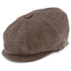 Walrus Hats Newsboy Regal - Walrus Hats Linen/Cotton 8 Panel Newsboy Cap