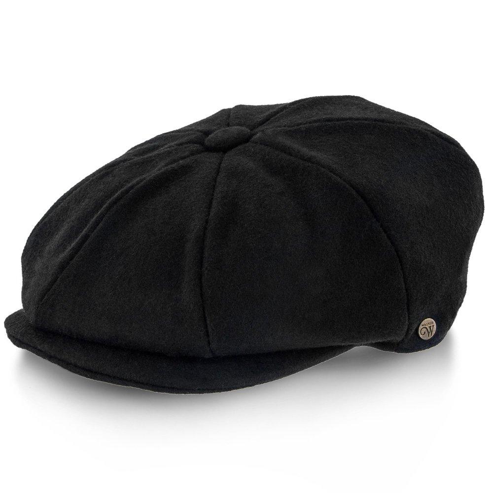 Walrus Hats Newsboy Shelby - Walrus Hat Wool Blend 8 Panel Newsboy Cap