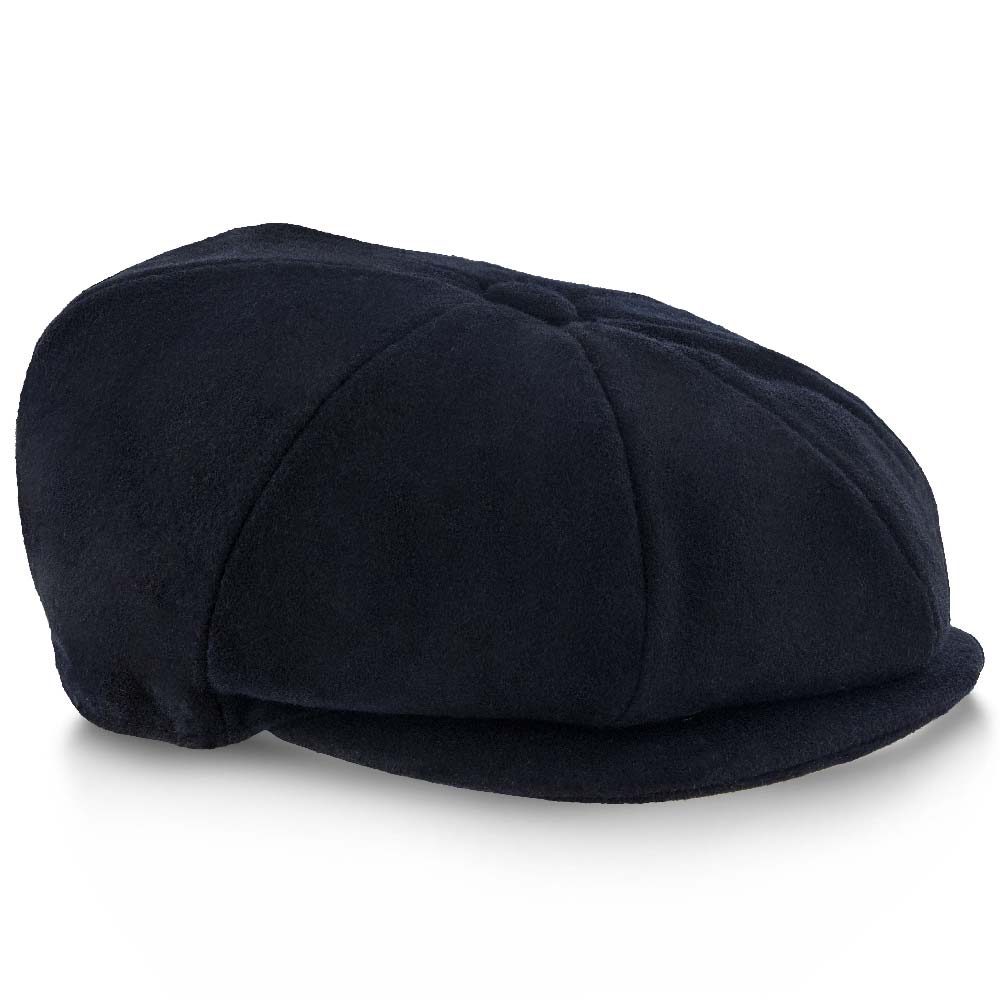 Walrus Hats Newsboy Shelby - Walrus Hat Wool Blend 8 Panel Newsboy Cap