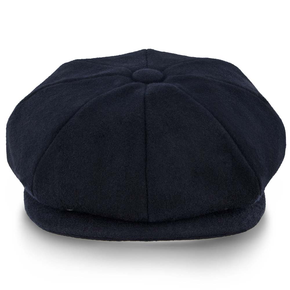 Walrus Hats Newsboy Shelby - Walrus Hat Wool Blend 8 Panel Newsboy Cap