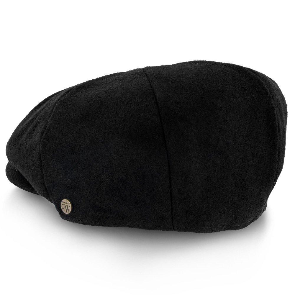 Walrus Hats Newsboy Shelby - Walrus Hat Wool Blend 8 Panel Newsboy Cap
