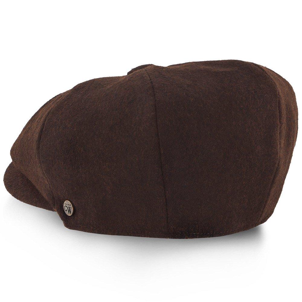 Walrus Hats Newsboy Shelby - Walrus Hat Wool Blend 8 Panel Newsboy Cap