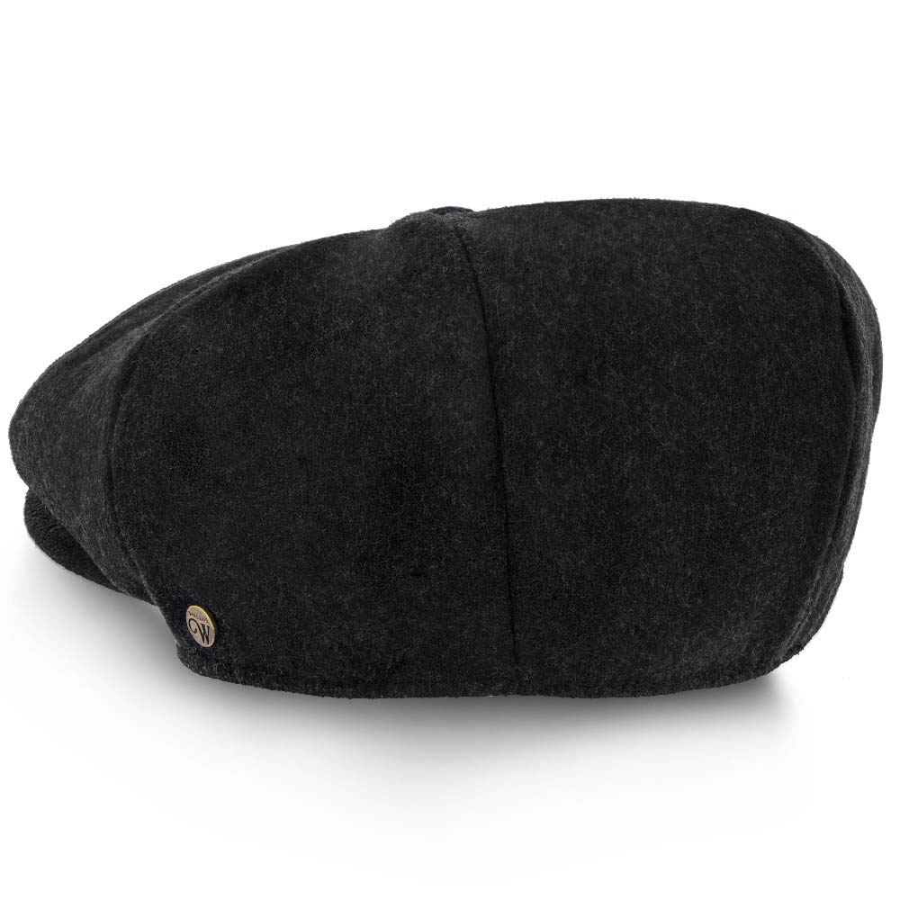 Walrus Hats Newsboy Shelby - Walrus Hat Wool Blend 8 Panel Newsboy Cap