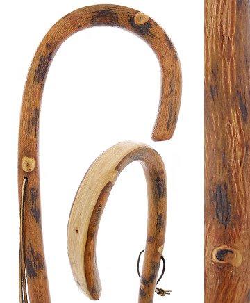 Whistle Creek Hickory Crook Walking Cane