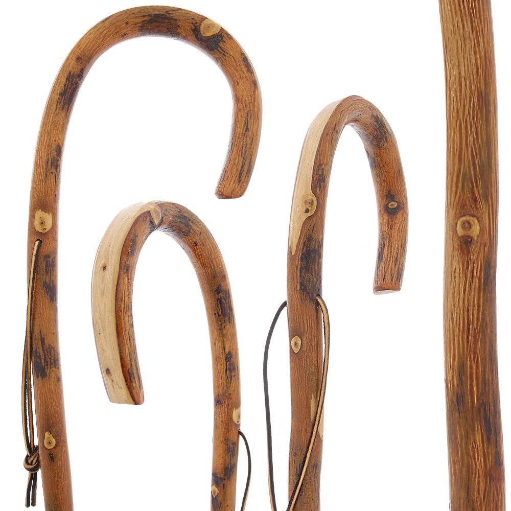 Whistle Creek Hickory Crook Walking Cane
