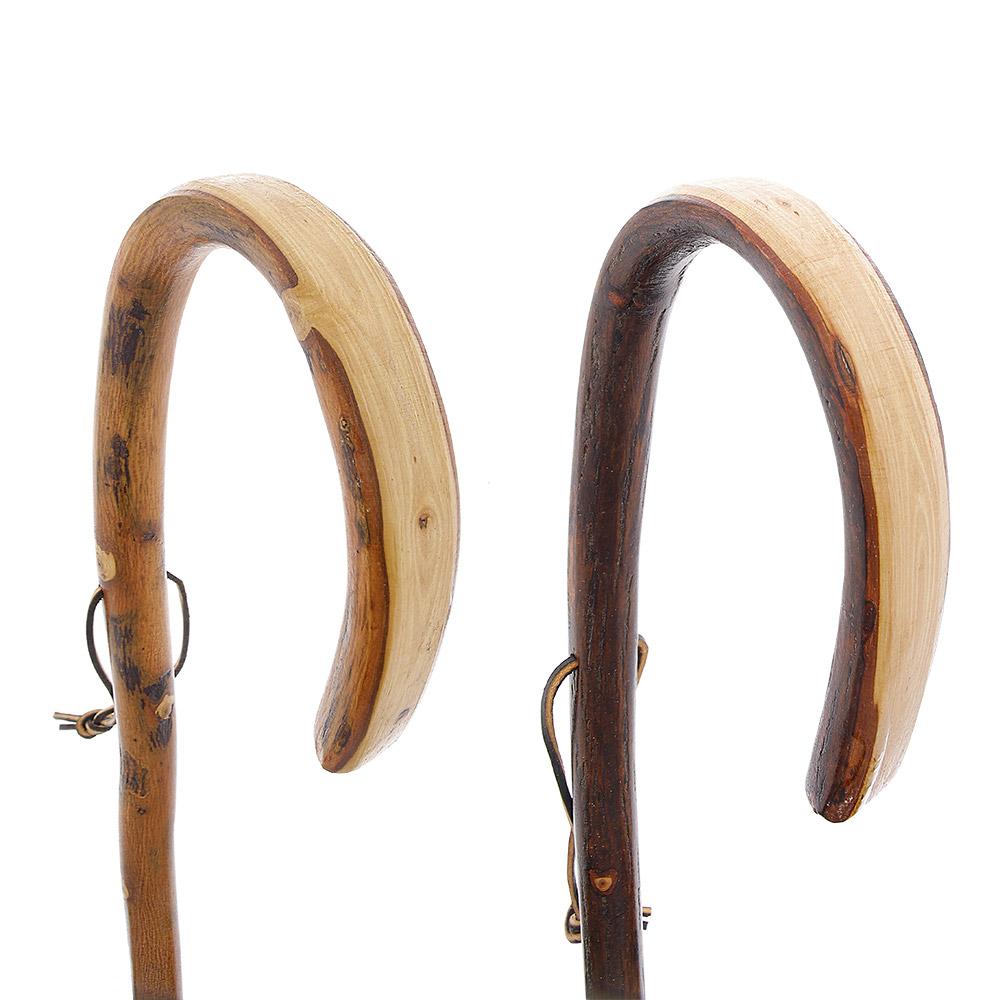Whistle Creek Hickory Crook Walking Cane