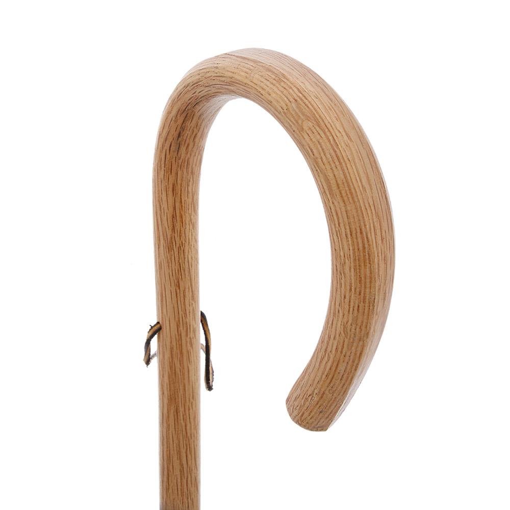 Whistle Creek Oak Crook Walking Cane